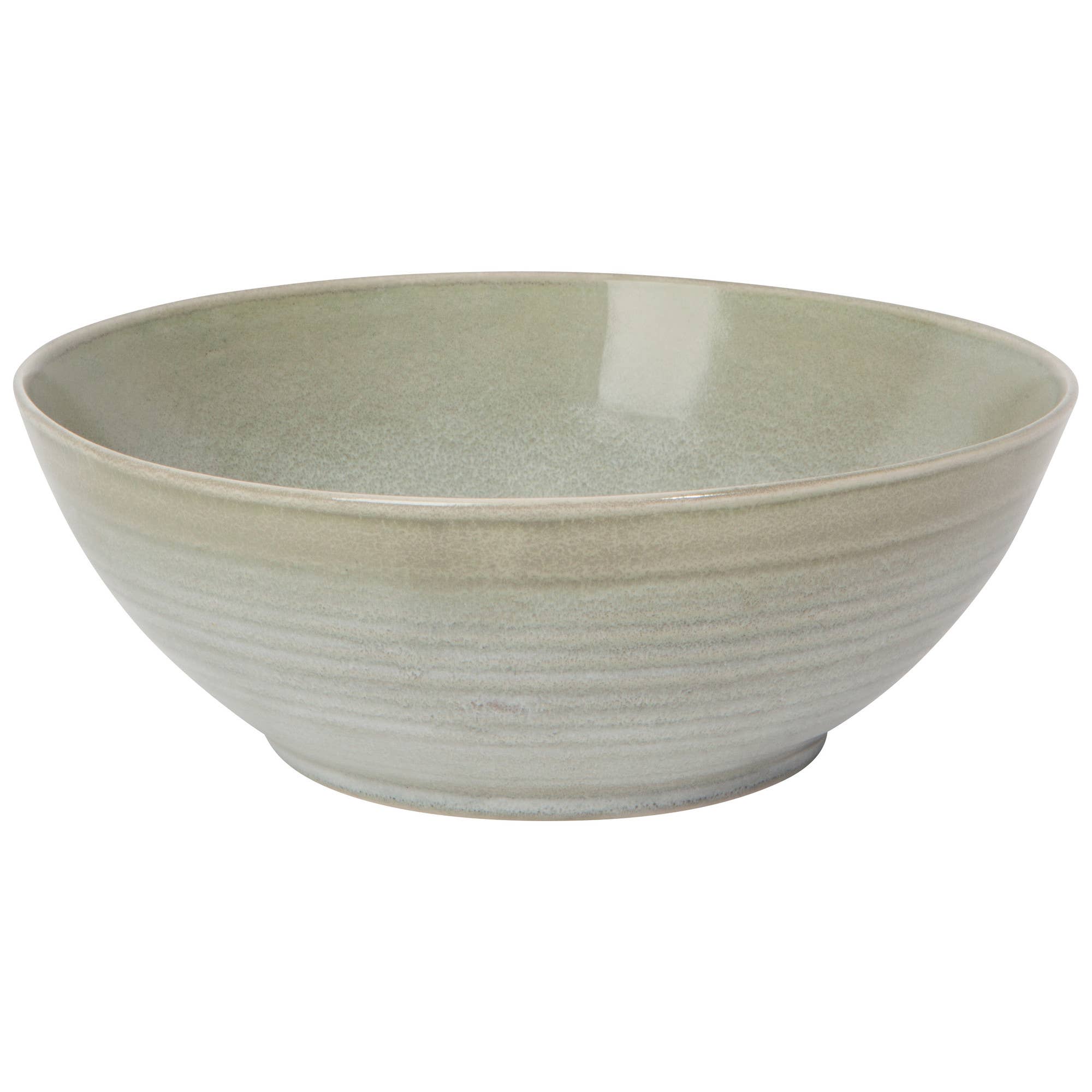 Sage Green neutral ceramic serving bowl